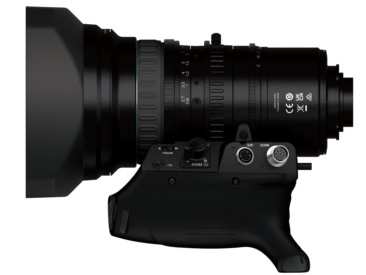 Fujifilm developing FUJINON LA30x7.8BRM-XB2 4K broadcast zoom lens